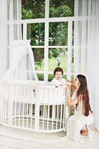 Laufgitter Test ComfortBaby ovales Kinderbett Babybett 7 in 1 – Laufgitter höhenverstellbar